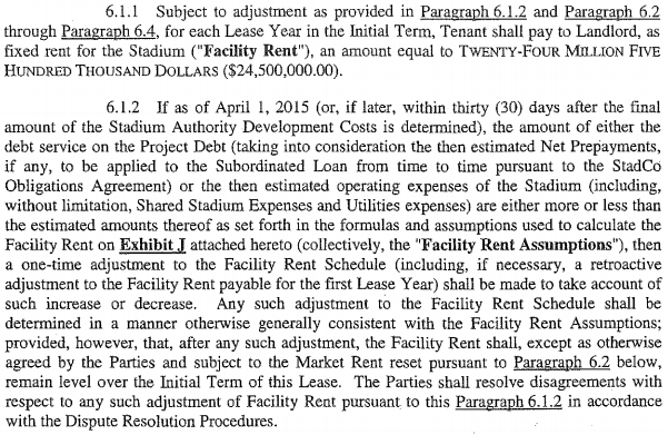 49ers Lease