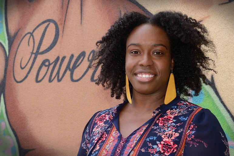 Shauntrice Martin founded the Silicon Valley Urban Debate League after a similar program propelled her through college. (Photo by Greg Ramar)