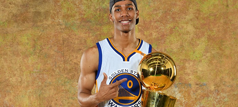 Lot Detail - 10/25/2016 Patrick McCaw Golden State Warriors NBA