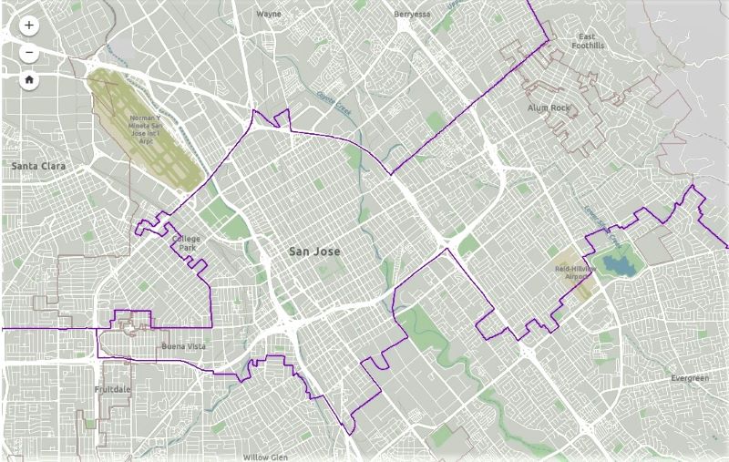 Final Congressional Maps Split San Jose Three Ways, Redraw Boundaries for Incumbent Democrats