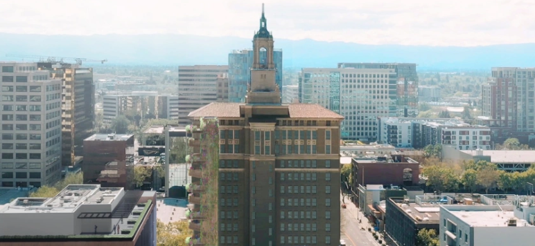 Image for display with article titled Renovation of San Jose’s Bank of Italy Tower Scheduled to Begin