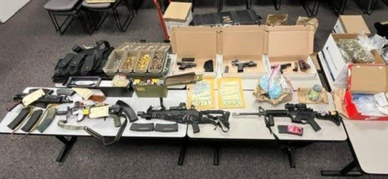 Image for display with article titled New DA Task Force Raids Weapon Arsenal, Arrests 2 San Jose Men