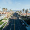 A coastal California boulevard